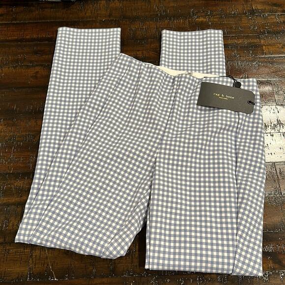 Rag & Bone Simone Pant - Gingham NWT sz 0 - Picture 9 of 9